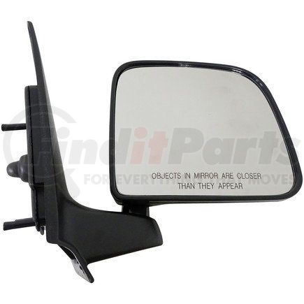 Dorman 955-224 Side View Mirror - Right, Manual, Black