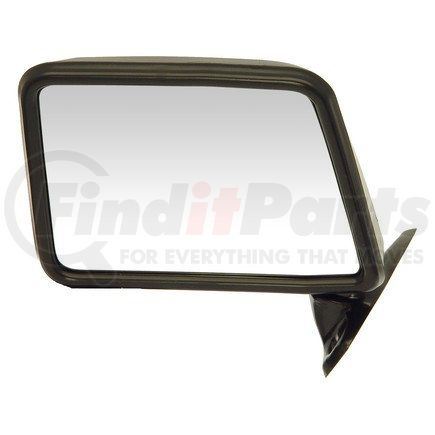 Dorman 955-225 Side View Mirror - Left, Paddle Design, Black