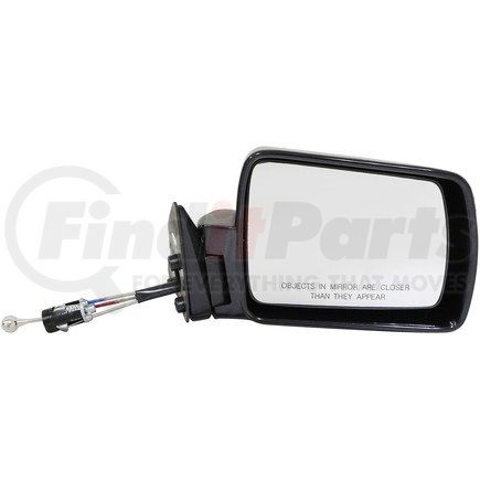Dorman 955-237 Side View Mirror - Right, Manual Remote, Black