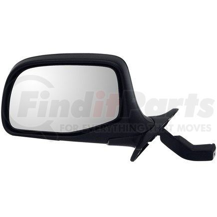 Dorman 955-269 Side View Mirror - Left, Manual, Paddle Design, Black