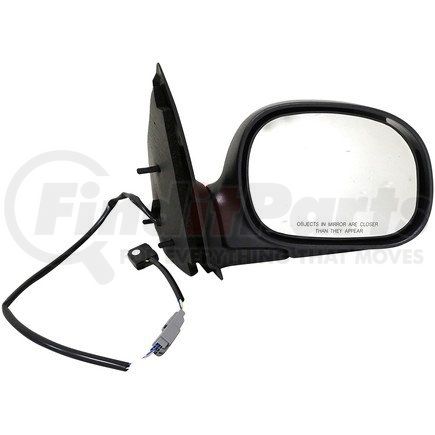 Dorman 955-346 Side View Mirror - Right, Power. Without Signal, Chrome Cover + Black Base