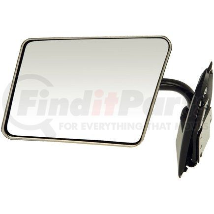 Dorman 955-185 Side View Mirror - Left, Manual, Standard, Below Eye line, Chrome