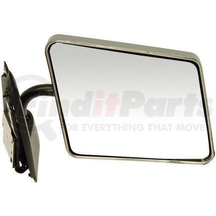 Dorman 955-186 Side View Mirror - Right, Manual, Standard, Below Eye line, Chrome