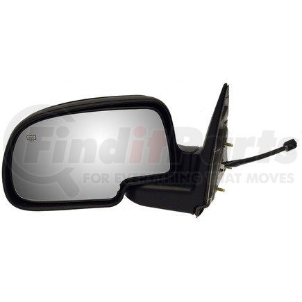 Dorman 955-532 Side View Mirror - Left , Power, Black, Manual Fold