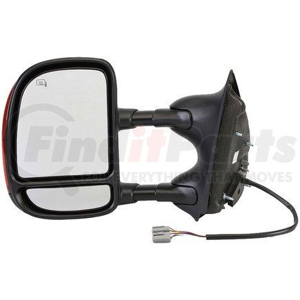 Dorman 955-692 Side View Mirror - Left Power, Heated, Tele, Fold, Dual Arms with Signal