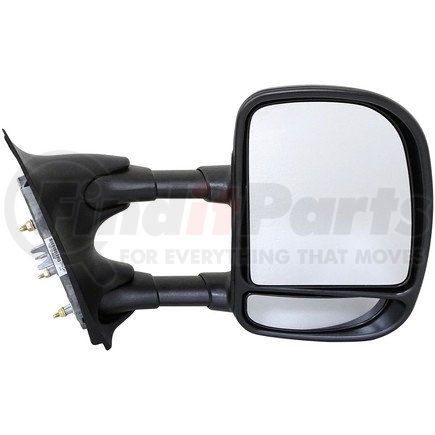 Dorman 955-362 Side View Mirror - Right, Manual, Telescopic, Black