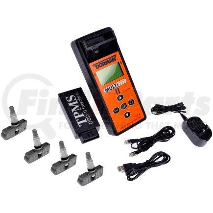 DORMAN 974-715 - "oe solutions" tire pressure monitoring system sensor service tool | multi-fit kit - 1 tool ii (pn 974-505) and 4 (315) sensors (pn 974-301)