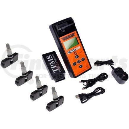 DORMAN 974-733 - "oe solutions" tire pressure monitoring system sensor service tool | multi-fit kit - 1 tool ii (pn 974-505) and 4 (433) sensors (pn 974-302)
