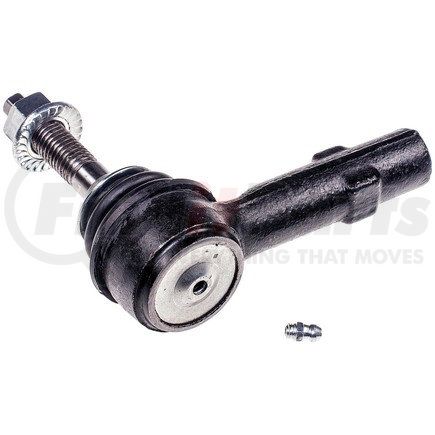 Dorman TO85435 Steering Tie Rod End - Front, Outer, Silver Coated, Steel, 105.5mm Length