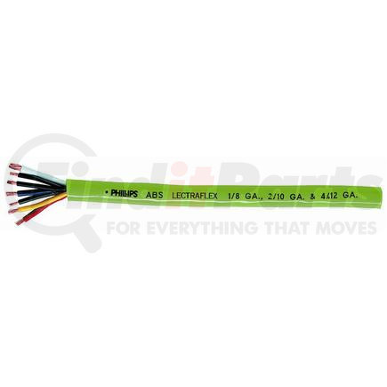 Phillips Industries 3-330 Bulk Wire - 7 Conductor, 4/12, 2/10, 1/8 Ga., Green, 1000 Feet, Spool