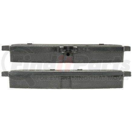 Centric 104.16810 Posi Quiet Semi-Metallic Brake Pads with Hardware