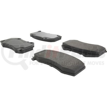 Centric 104.13790 Posi Quiet Semi-Metallic Brake Pads with Hardware