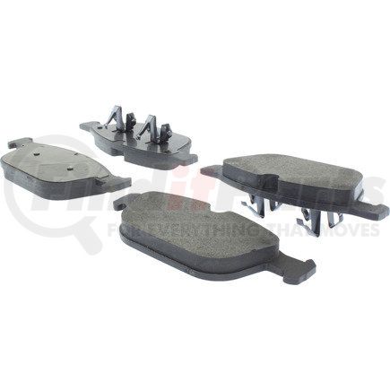 Centric 104.14120 Posi Quiet Semi-Metallic Brake Pads with Hardware