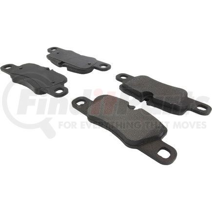Centric 104.14170 Posi Quiet Semi-Metallic Brake Pads with Hardware