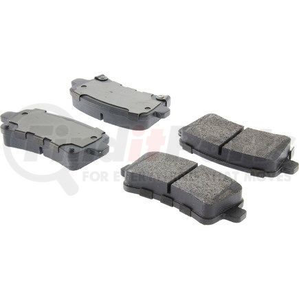 Centric 104.14302 Posi Quiet Semi-Metallic Brake Pads with Hardware