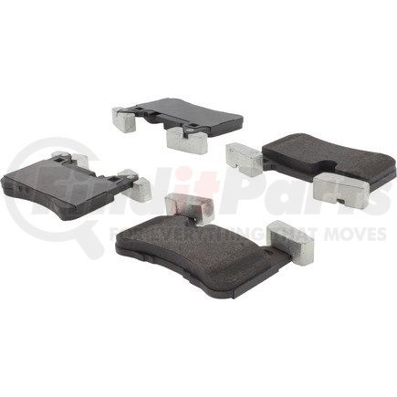 Centric 104.14500 Posi Quiet Semi-Metallic Brake Pads