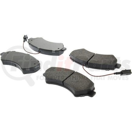 Centric 104.15401 Posi Quiet Semi-Metallic Brake Pads