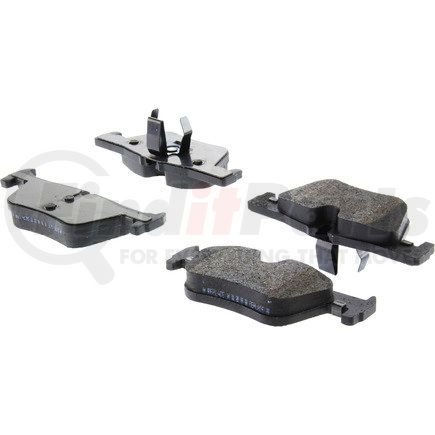 Centric 104.16130 Posi Quiet Semi-Metallic Brake Pads with Hardware