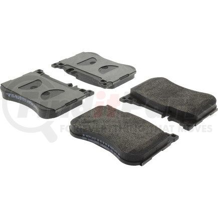 Centric 104.16880 Posi Quiet Semi-Metallic Brake Pads with Hardware