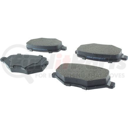 Centric 104.17190 Posi Quiet Semi-Metallic Brake Pads with Hardware