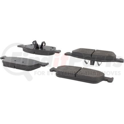 Centric 104.16450 Posi Quiet Semi-Metallic Brake Pads with Hardware