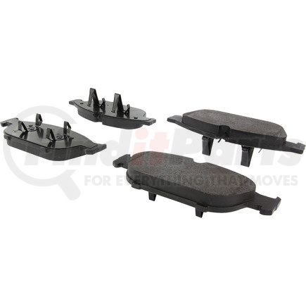 Centric 104.16520 Posi Quiet Semi-Metallic Brake Pads