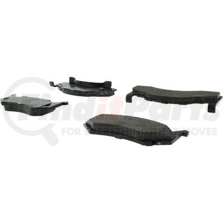 Centric 105.01230 Posi Quiet Ceramic Brake Pads with Shims and Hardware