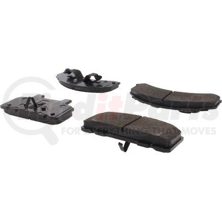 Centric 105.02151 Posi Quiet Ceramic Brake Pads with Shims and Hardware