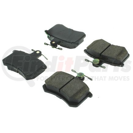 Centric 105.02280 Posi Quiet Ceramic Brake Pads with Shims and Hardware