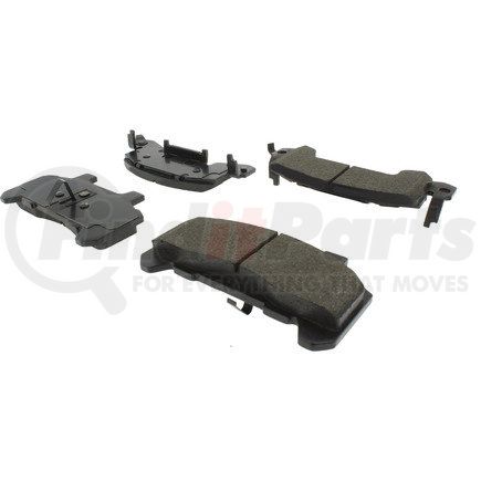 Centric 105.02890 Posi Quiet Ceramic Brake Pads with Shims