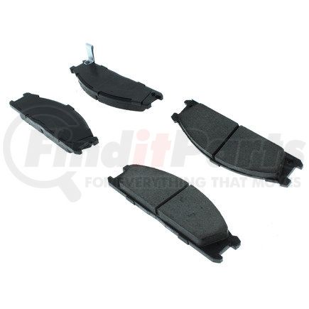 Centric 105.03330 Posi Quiet Ceramic Brake Pads with Shims and Hardware