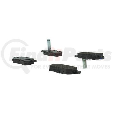 Centric 105.03740 Posi Quiet Ceramic Brake Pads with Shims and Hardware