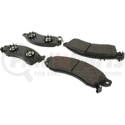 Centric 105.04120 Posi Quiet Ceramic Brake Pads with Shims and Hardware