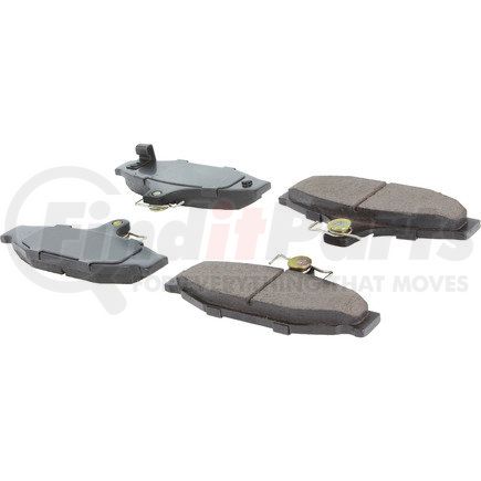 Centric 105.04130 Posi Quiet Ceramic Brake Pads with Shims and Hardware