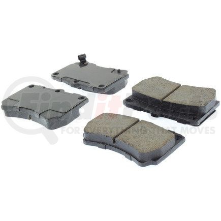 Centric 105.04660 Posi Quiet Ceramic Brake Pads with Shims and Hardware