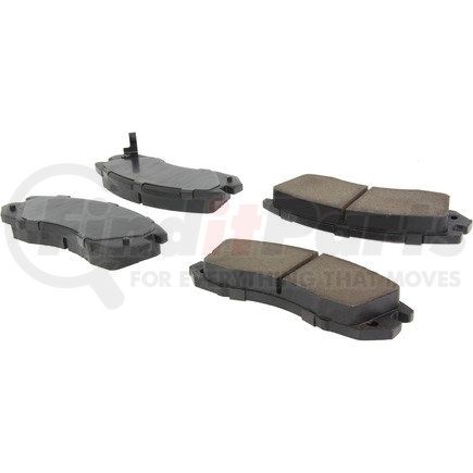 Centric 105.04700 Posi Quiet Ceramic Brake Pads with Shims and Hardware