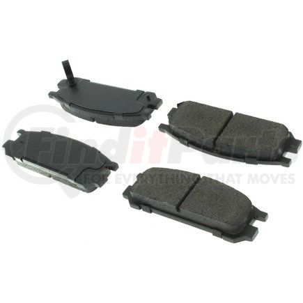 Centric 105.04710 Posi Quiet Ceramic Brake Pads with Shims and Hardware