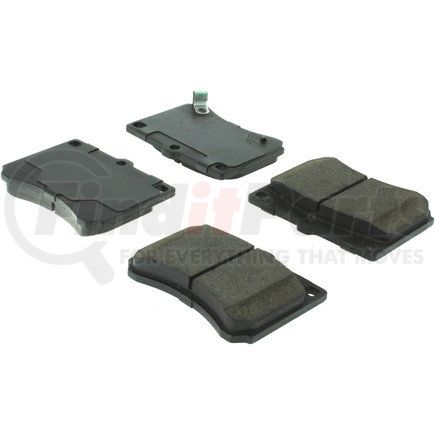 Centric 105.04730 Posi Quiet Ceramic Brake Pads with Shims and Hardware