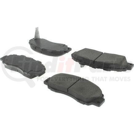 Centric 105.05031 Posi Quiet Ceramic Brake Pads with Shims and Hardware