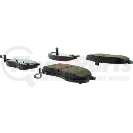Centric 105.05270 Posi Quiet Ceramic Brake Pads with Shims and Hardware