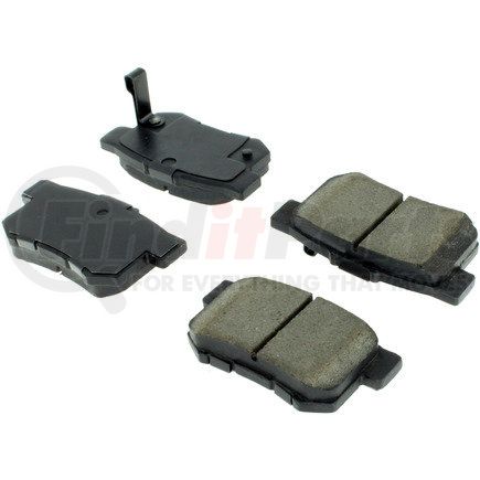Centric 105.05360 Posi Quiet Ceramic Brake Pads with Shims and Hardware
