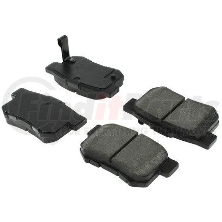 Centric 105.05361 Posi Quiet Ceramic Brake Pads with Shims and Hardware