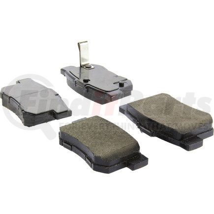 Centric 105.05371 Posi Quiet Ceramic Brake Pads with Shims and Hardware