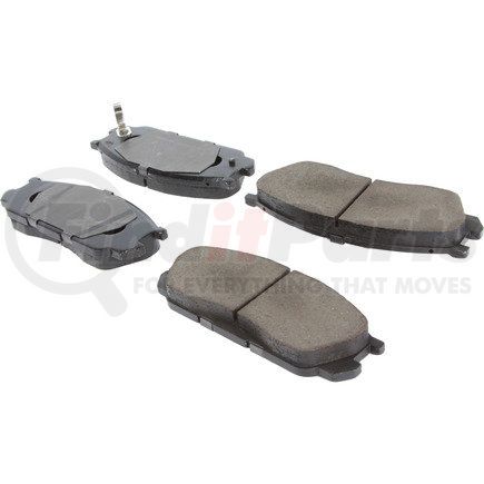 Centric 105.05520 Posi Quiet Ceramic Brake Pads with Shims and Hardware