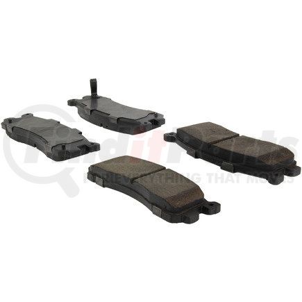 Centric 105.05530 Posi Quiet Ceramic Brake Pads with Shims and Hardware