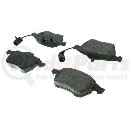 Centric 105.05550 Posi Quiet Ceramic Brake Pads with Shims and Hardware