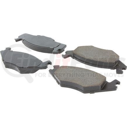 Centric 105.05690 Posi Quiet Ceramic Brake Pads with Shims and Hardware