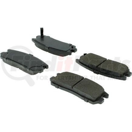 Centric 105.05800 Posi Quiet Ceramic Brake Pads with Shims and Hardware