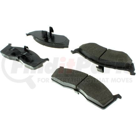 Centric 105.05910 Posi Quiet Ceramic Brake Pads with Shims and Hardware