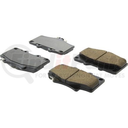 Centric 105.06110 Posi Quiet Ceramic Brake Pads with Shims and Hardware